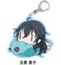 And You Thought There is Never a Girl Online? Gorohamu Acrylic Key Ring Ako Tamaki (Anime Toy)