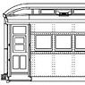 1/80(HO) OHA32000 Plastic Body Base Kit (Unassembled Kit) (Model Train)