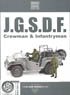 JGSDF Vehicle crew figures Set/Central Readiness Regiment (Plastic model)