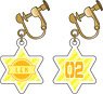 Vocaloid Acrylic Earrings E Len (Anime Toy)