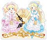 きんいろモザイク Pretty Days アクリル置き時計 描き下ろし【アリス＆カレン】 (キャラクターグッズ)