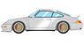 Porsche 911(993) GT2 `Duck tail Spoiler` Silver (Diecast Car)