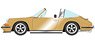 Singer 911(964) Targa Gold (Diecast Car)