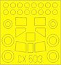 Masking Sheet for CASA C-212-100 (for Special Hobby) (Plastic model)