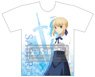Fate/stay night [Heaven`s Feel] Full Color T-Shirts (Saber) M (Anime Toy)