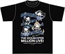 Chimadol The Idolm@ster Million Live! T-Shirts Blue Symphony (Anime Toy)
