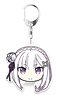 Re: Life in a Different World from Zero Churu Chara Key Ring Emilia (Anime Toy)