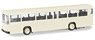 (HO) Mini Kit MAN Bussing SU 210 Bus Ivory (MAN BUSSING SU 210 BUS) (Model Train)