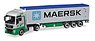 (HO) MAN TGX XXL Euro 6c Container Semi-trailer `EKB/Maersk` (Model Train)