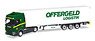 (HO) スカニア CR HD冷凍セミトレーラー `Offergeld Logistik` (鉄道模型)