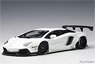 Liberty Walk LB-Works Lamborghini Aventador (White) (Diecast Car)