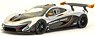 McLaren P1 GTR (Chrome/Black) w/Gift Box (Diecast Car)