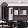 着色済み 国鉄客車 ナハネ10形 (三等寝台車) (茶色) (組み立てキット) (鉄道模型)
