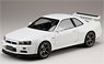 Nissan Skyline GT-R V Spec 1999 (BNR34) White (Diecast Car)