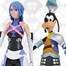 Kingdom Hearts Birth by Sleep - Action Figure: Kingdom Hearts Select - Series 2: Aqua & Goofy (Completed)