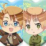 [Hetalia: The Beautiful World] Trading Heart Can Badge (Set of 12) (Anime Toy)