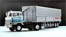 LV-N167a Hino HE366 Wing Roof Trailer (White/Blue) (Diecast Car)