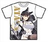 Azur Lane Full Graphic T-Shirt Atago M (Anime Toy)