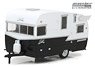 Hitch & Tow Trailers Series 4 - Shasta 15` Airflyte - White and Black (Diecast Car)
