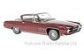 Chrysler Dual Gear L6.4 Coupe 1960 Metallic Dark Red (Diecast Car)