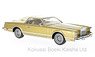 Lincoln Continental MkV Coupe 1978 Gold/Light Beige (Diecast Car)