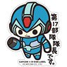 Capcom x B-Side Label Sticker Mega Man X X (Anime Toy)