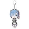 Re: Life in a Different World from Zero Big Acrylic Key Ring Rem (Anime Toy)