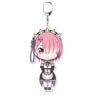 Re: Life in a Different World from Zero Big Acrylic Key Ring Ram (Anime Toy)
