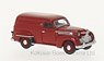 (HO) Opel Olympia Box Wagon 1951 Dark Red (Model Train)