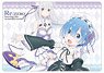 Re: Life in a Different World from Zero A3 Clear Desk Mat 1 Emilia & Rem (Anime Toy)