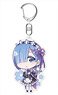 Re: Life in a Different World from Zero Acrylic Key Ring 1 Rem (Anime Toy)