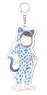 Osomatsu-san Whole Body Acrylic Key Ring (Animal Pajamas) Karamatsu (Anime Toy)