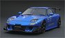 Mazda RX-7 (FD3S) RE Amemiya Blue (Diecast Car)