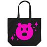 The Idolm@ster Side M Kumacchi Large Tote Black (Anime Toy)