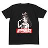 Kizuna AI Intelligence T-Shirts Black S (Anime Toy)