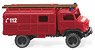 (HO) ウニモグ S 消防車両 (鉄道模型)