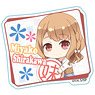 Gyugyutto Acrylic Badge A Sister`s All You Need/Miyako Shirakawa (Anime Toy)