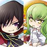 Chara-Forme Code Geass Lelouch of the Rebellion Episode II Can Badge Collection Vol.1 (Set of 8) (Anime Toy)