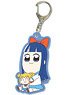 Gyugyutto Acrylic Key Ring Pop Team Epic/Pipimi (Anime Toy)