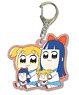 Gyugyutto Acrylic Key Ring Pop Team Epic/Popuko & Pipimi (Anime Toy)