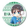 Gyugyutto Can Badge Yurucamp/Ena Saitou (Anime Toy)