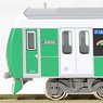 Shizuoka Railway Type A3000 (Natural Green) Two Car Formation Set (w/Motor) (2-Car Set) (Pre-Colored Completed) (Model Train)