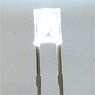 3mm Square Shape LED w/ Built-in Resistor White (20 Pieces) (Model Train)