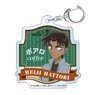 Detective Conan Cafe Poirot Acrylic Key Ring (Heiji Hattori) (Anime Toy)