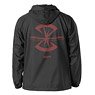 Mobile Suit Gundam SEED Z.A.F.T Hooded Windbreaker Black x Red S (Anime Toy)
