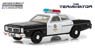 Hollywood Series - SERIES 19 The Terminator (1984) - 1977 Dodge Monaco Metropolitan Police (ミニカー)