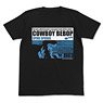 Cowboy Bebop Spike Spiegel T-Shirts Jacket Ver. Black S (Anime Toy)