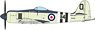 Hawker Sea Fury FB MK.II Royal navy No.802 Sqn.FAA Korean War 1952 (Pre-built Aircraft)