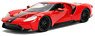 Big Time Muscle 2017 Ford GT Red (Diecast Car)