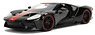 Big Time Muscle 2017 Ford GT Black (Diecast Car)